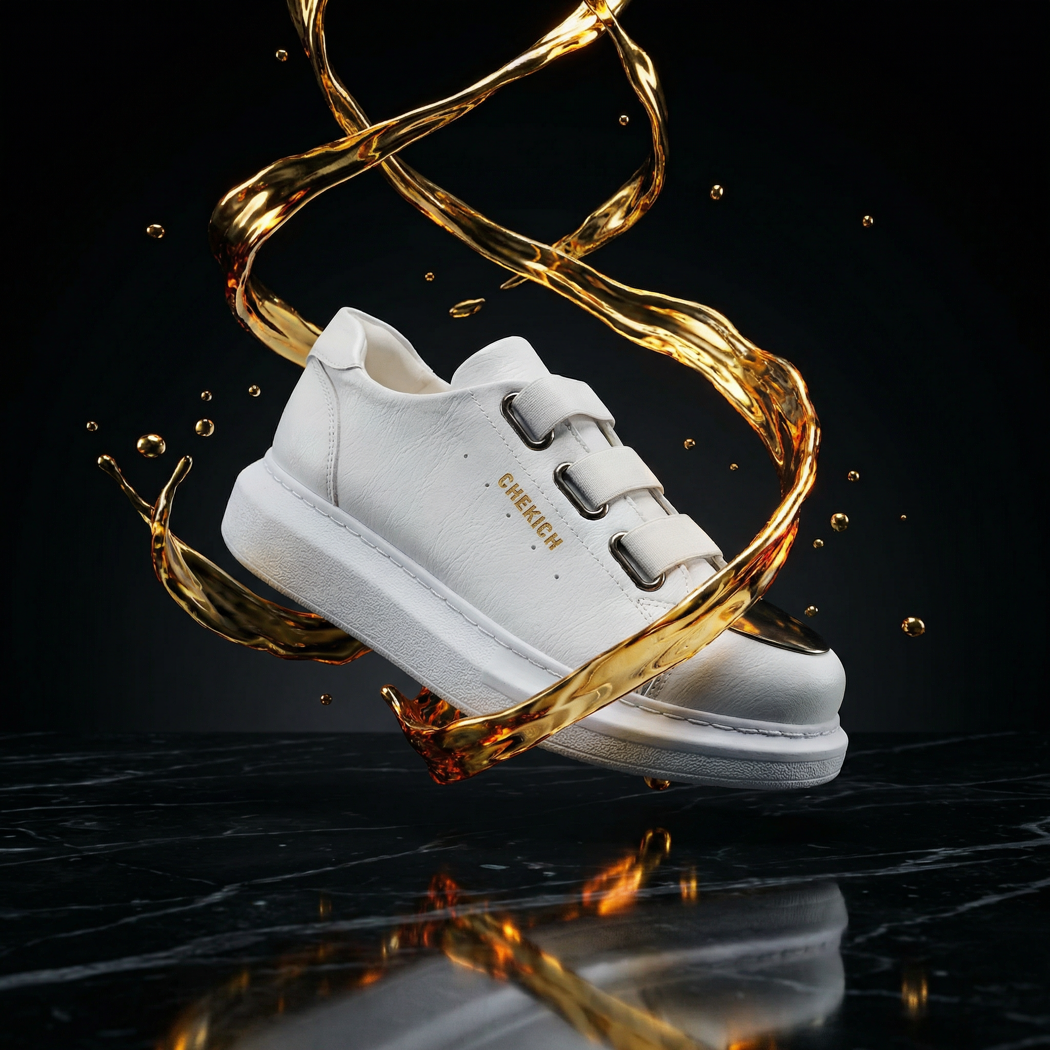 chekich blue drop sneakers