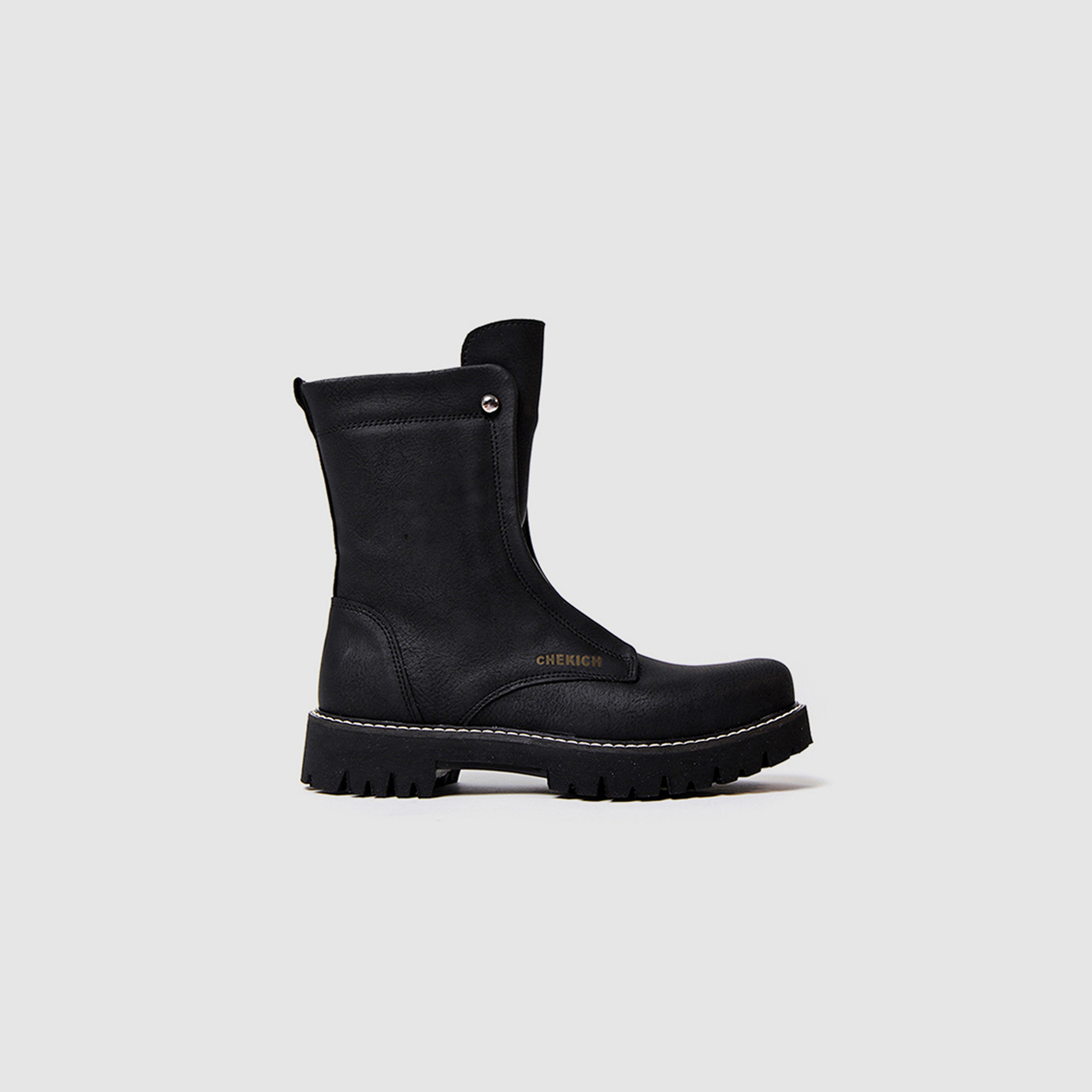 BIKER LONG Black Boots | Chekich South Africa