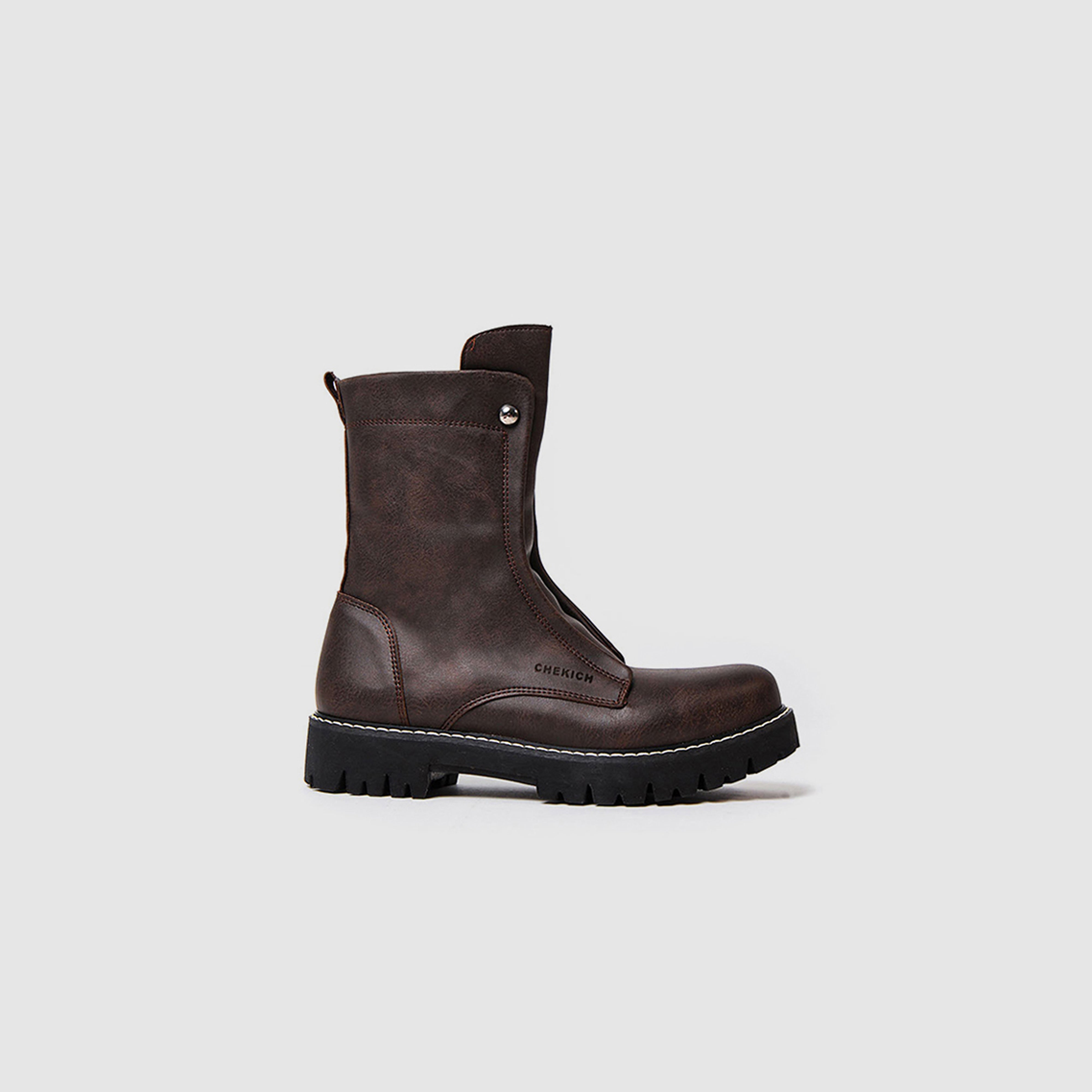BIKER LONG Brown