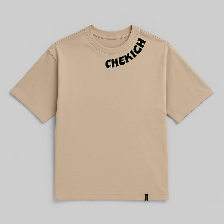 Chekich BRANDED TEES BROWN – t-shirt (1/3)