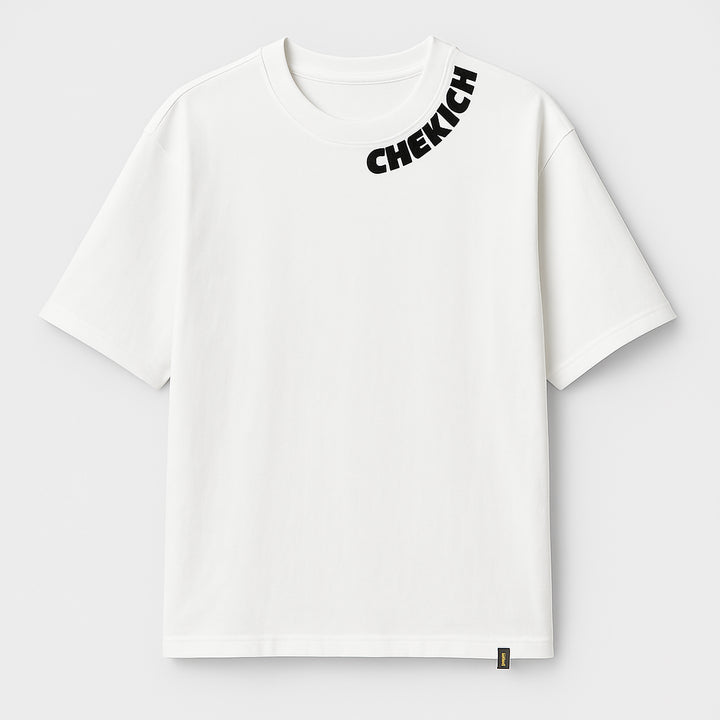 Chekich BRANDED TEES WHITE – t-shirt (1/4)
