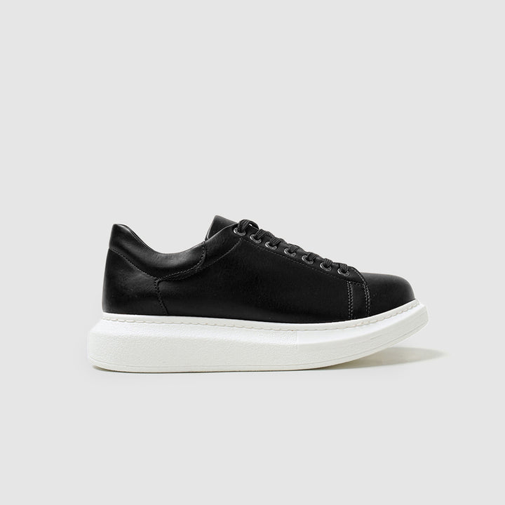 Chekich FANTASIA PLAIN Black – vegan leather sneaker