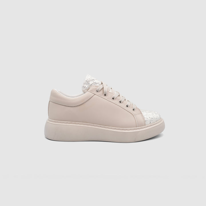 Chekich NOVA Beige – vegan leather sneaker (1/3)