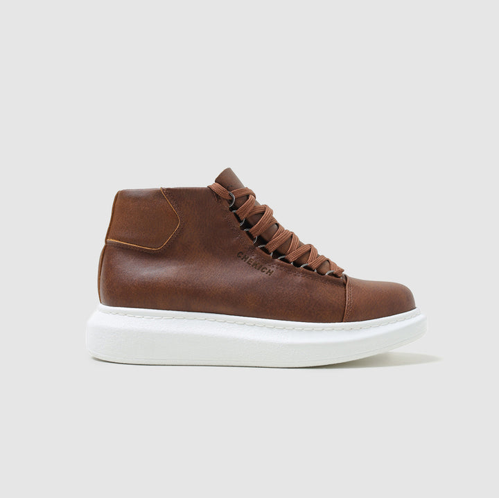 ROMA Brown – Chekich vegan leather boot (1/5)