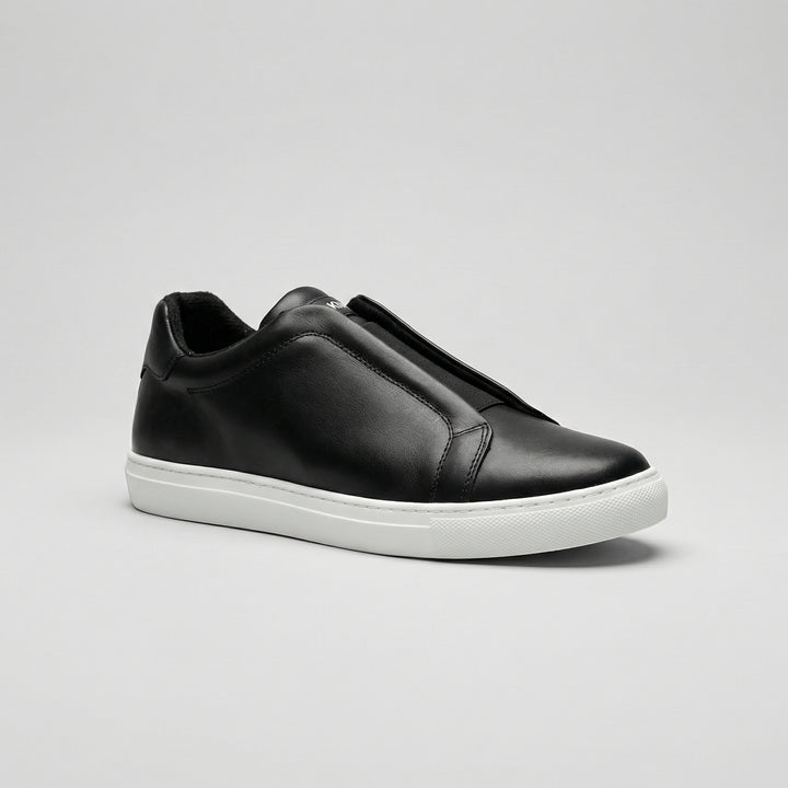 GLIDE Black – Chekich vegan leather loafer (1/8)