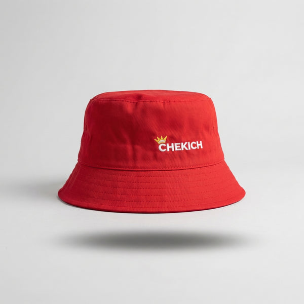 CHEKICH BUCKET HAT Red