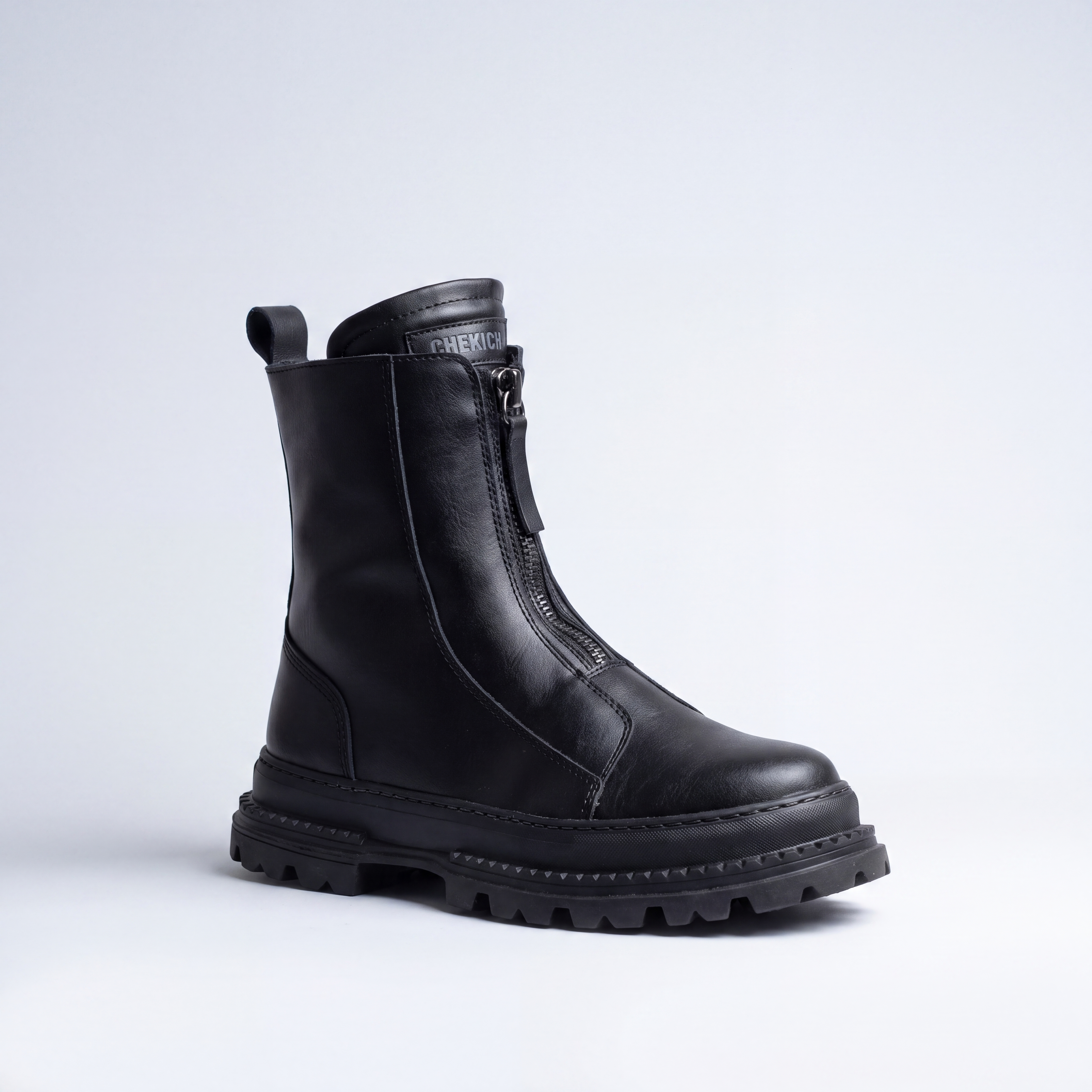 Force Black by Chekich South Africa; image showing the sleek black product with textured surface and branding details.