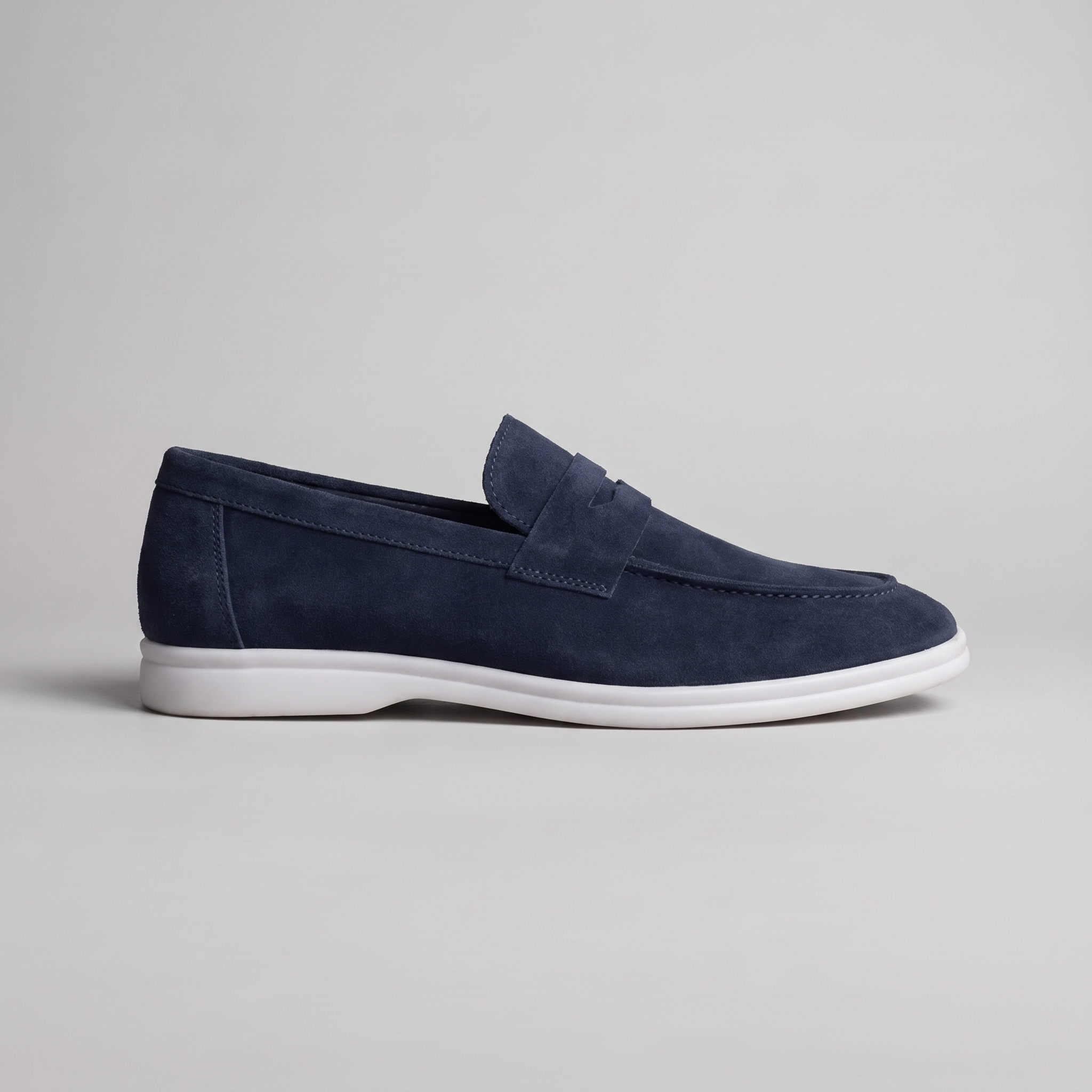Chekich South Africa Clifton Navy athletic shoes with navy blue and white accents, casual sneaker design.