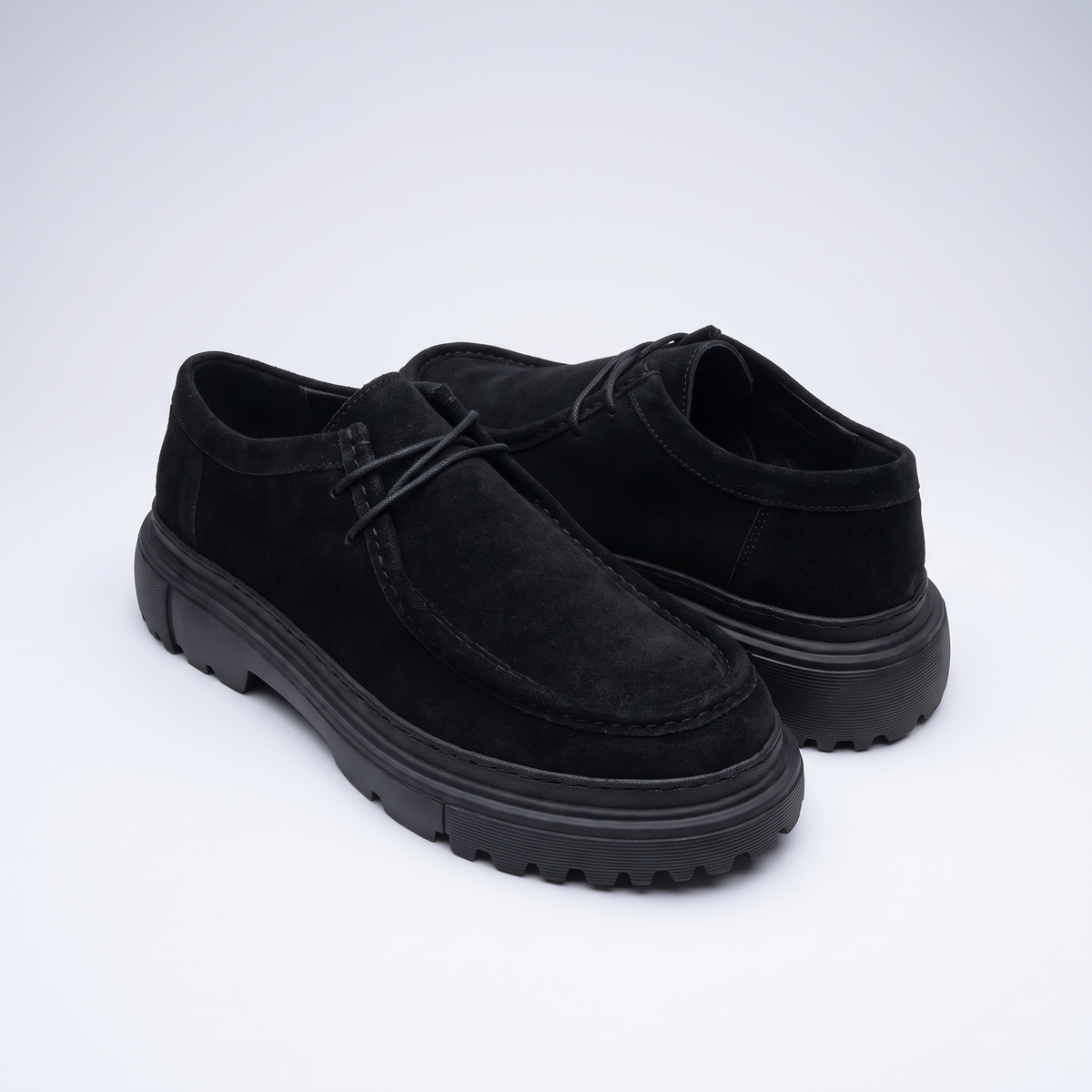 Black Berlin Suede shoe by Chekich South Africa, featuring smooth suede material and stylish design.