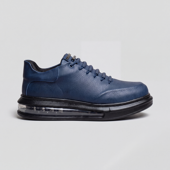 Chekich AVAX Navy Black – vegan leather sneaker (1/7)