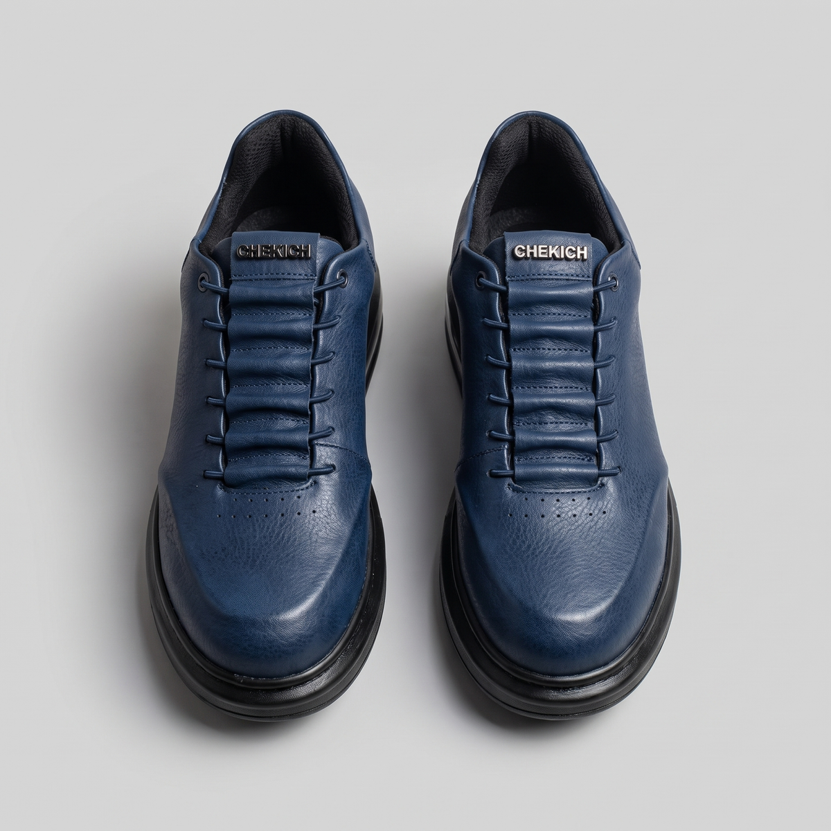 Chekich AVAX Navy Black – vegan leather sneaker (3/7)